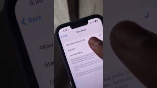 Allow more 5G data on iPhone | iPhone 5Gnetwork