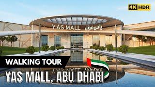 ABU DHABI BEST & BIGGEST MALL!  Yas Mall Full Walking Tour [4K60 HDR]