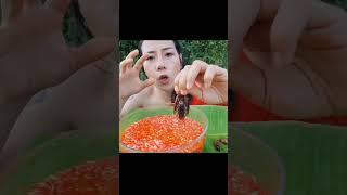 This Girl Eat cockroach? #shorts  #shortvideo  #shortsvideo  #short  #shortsfeed