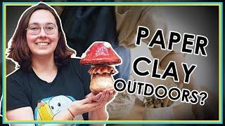 I tested paper clay recipes - which is the most durable outdoors?