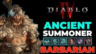 SUMMONER Barbarian LEAPQUAKE Dust Devil DS Build Season 4 - Diablo 4
