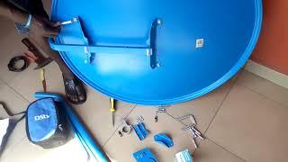 How To Assemble 90cm DStv Satellite Dish (Step By Step Guide)