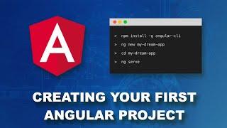 Angular 12 - Creating your first project
