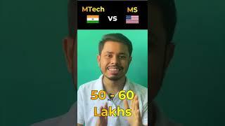 MTech (India) vs MS (abroad) | GATE CSE | Manish Mazumder #shorts