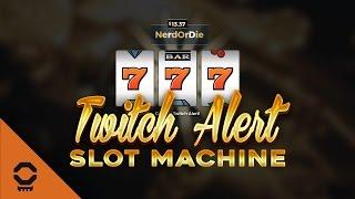 Slot Machine Twitch Alert - For Muxy and OBS Studio