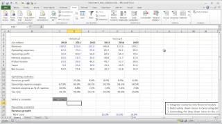 Financial Modeling Quick Lesson: OFFSET / MATCH and Data Validation (Part 1)