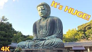 One HUGE Buddha In Japan, The Great Buddha of Kamakura (Virtual Walk)