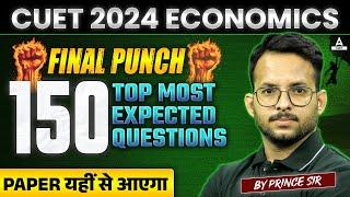 CUET 2024 Economics Top 150 Most Expected Questions 