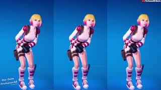 Fortnite It's Go Time Emote With Gwenpool Skin Thicc  Hot Marvel Outfit 