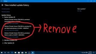 HOW TO DELETE WINDOWS UPDATE HISTORY ️