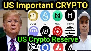 US Important Cryptocurrency || US Crypto Reserve Crypto || Crazy Crypto Mintoo