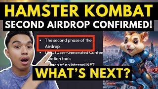 SECOND AIRDROP CONFIRMED IN HAMSTER KOMBAT! NEW ROADMAP EXPLAINED I SEASON 2 UPDATE IS COMING!