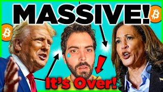 HUGE CRYPTO NEWS! Trump vs Kamala - Bitcoin Price Predictions!