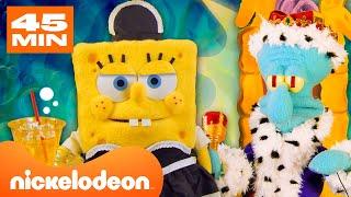 Una maratona di 45 minuti con la Pineapple Playhouse di SpongeBob! | Nickelodeon Italia