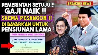 KENAIKAN GAJI PENSIUNAN ‼️ PEMBAYARAN DANA PENSIUN SKEMA PESANGON UNTUK PENSIUN LAMA !?