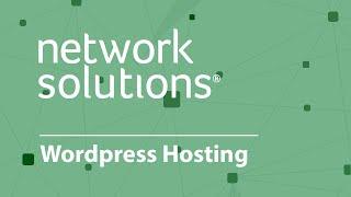 Affordable WordPress Hosting with Network Solutions