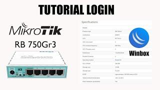 Tutorial Login Mikrotik untuk Pemula #1