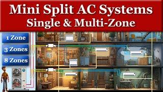 Mini Split Air Conditioner | Single and Multi Zone