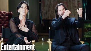 'Matrix' Stars Keanu Reeves & Carrie-Anne Moss Resurrect A 20-Year Love Story | Entertainment Weekly