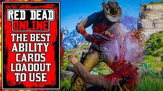It's Like CHEATING.. The BEST Ability Cards Loadout in Red Dead Online 2022 (RDR2)