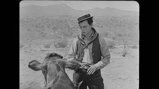 GO WEST (1925) - Buster Keaton e la vacca (Clip - HQ)