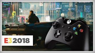 Microsoft Hijacked By Cyberpunk 2077! - Xbox E3 2018 Roundup