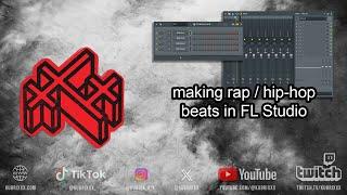 making a sampled hip hop beat in FL Studio (prefab sprout sample)