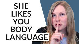 11 BODY LANGUAGE SIGNS SHE’S ATTRACTED TO YOU  (HIDDEN SIGNALS SHE LIKES YOU!)