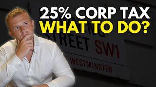 25% Corporation Tax from April 2023.. What should you do?