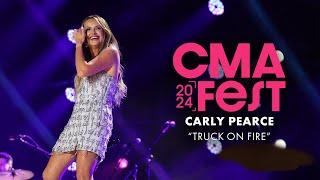 Carly Pearce – “truck on fire” | CMA Fest 2024