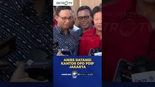 Anies Datangi Kantor DPD PDIP Jakarta #shorts