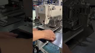 DEYEE Automatic Cutting-Sewing Velcro Machine