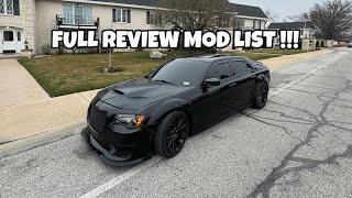 FULL REVIEW MOD LIST ON MY 2013 CHRYSLER 300C !!!