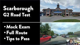 Scarborough/Port Union G2 Road Test - Full Route & Tips on How to Pass Your Driving Test