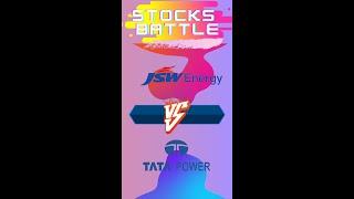 Tata Power vs JSW Energy Stock Battle feat stock watcher which stock is best in 1 minute