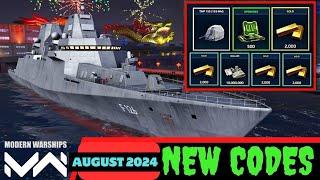 ️AUGUSTMODERN WARSHIPS CODES 2024 -MODERN WARSHIPS CODES -MODERN WARSHIPS PROMO CODE