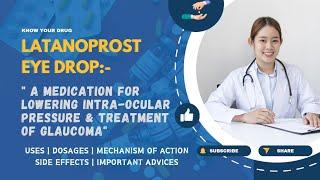 Latanoprost Eye Drops: Uses, Dosage, Mechanism of Action, Side effects, and Important Advice