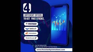 Free Stock Referral Links To Get Lots Of Free Stocks. #webull #robinhood #moomoo