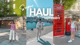 SUPER HAUL septiembre️| Zara, Green Coast, Mango, Stradivarius y Cortefiel