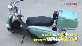 Trailmaster Sorrento 50 / 150 Great Euro Style Retro Scooter | Motobuys.com