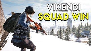 Vikendi Squads Win! - PUBG