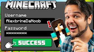 so I HACKED noob Girl's Minecraft account...