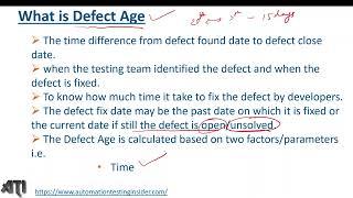 What is Defect Age? | Age Testing in Software