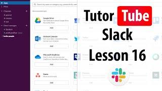 Slack Tutorial - Lesson 16 - Turning Group Conversation into Private Channel