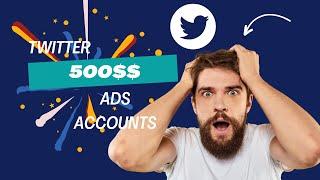 Unlock Twitter Blue Ads Accounts with a $500 Threshold!