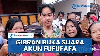 Gibran Buka Suara Akun Kaskus Fufufafa yang Bernarasi Hina hingga Serang Prabowo