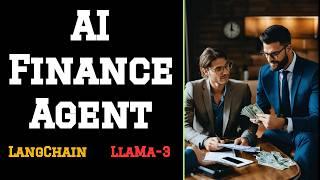 Build AI Finance Agent using LangChain | LlaMa-3 | Groq API