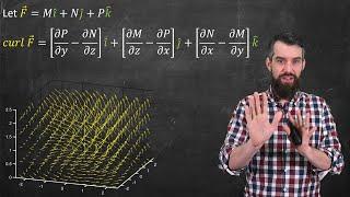 The CURL of a 3D vector field  //  Vector Calculus