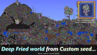 So It is possible to add Custom Secret seeds with Terraria mods ─ What a wonderful world seed...