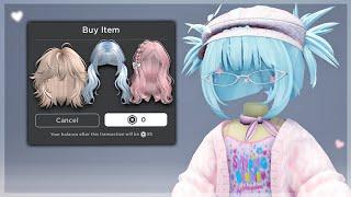 HURRY! GET 15 FREE HAIR & ITEMS NOW IN ROBLOX! 2024